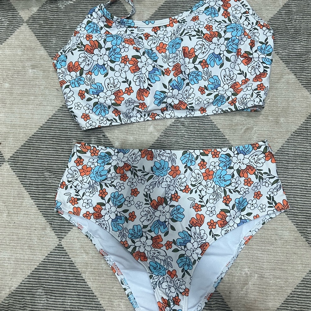 Floral Swim Set